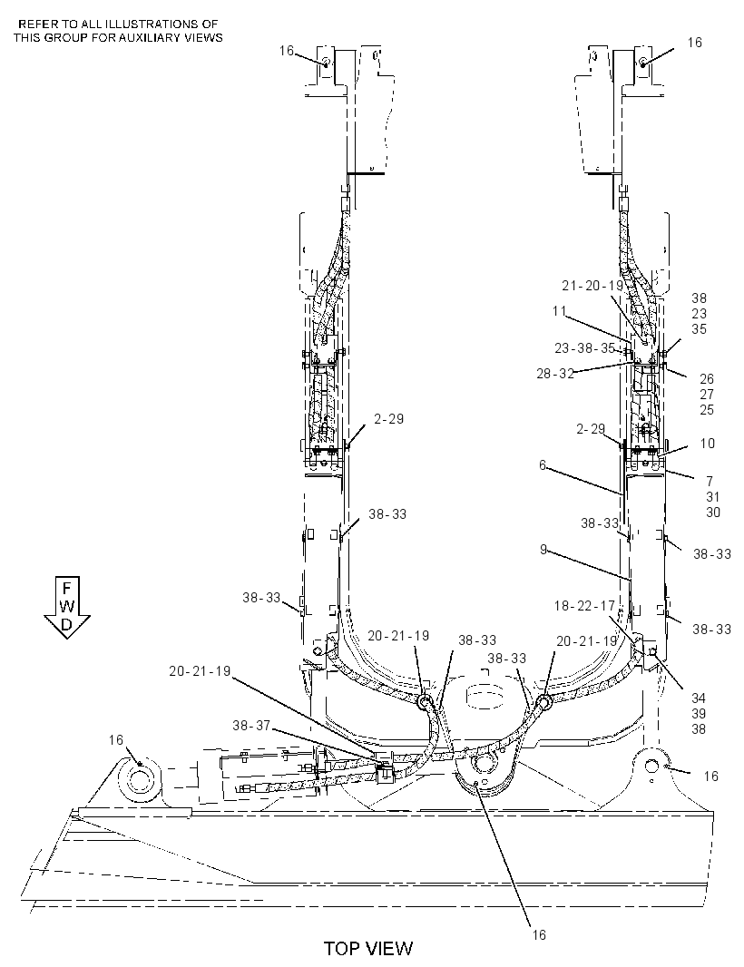 LINES GP-ANGLE & TILT 3229584 CAT