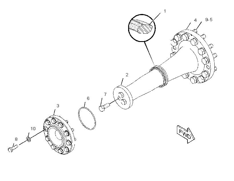 PIVOT BAR GP 2716221 CAT