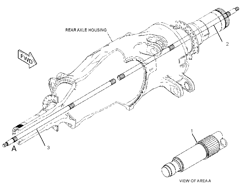AXLE & MOUNTING GP 3248914 CAT