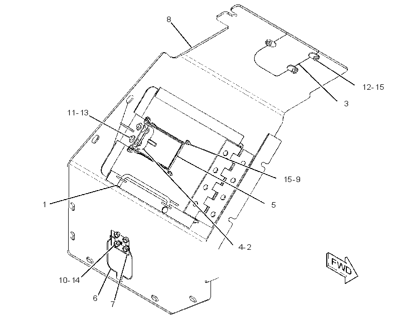 COVER GP-BATTERY 3226359 CAT