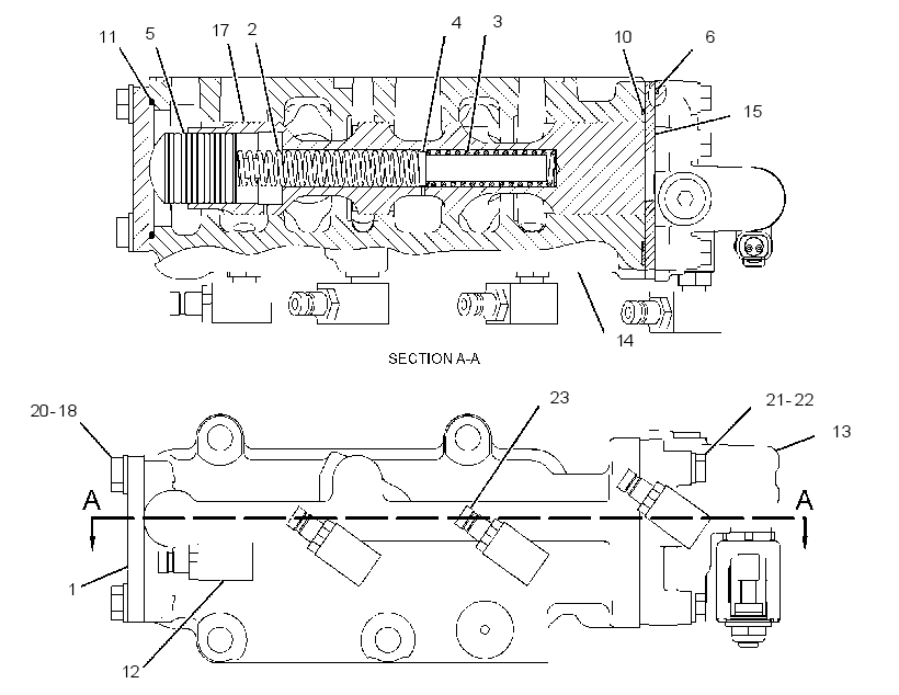 VALVE GP-RETARDER HYD CONTROL 1490978 CAT