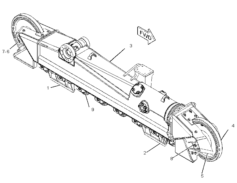 UNDERCARRIAGE GP 2716218 CAT