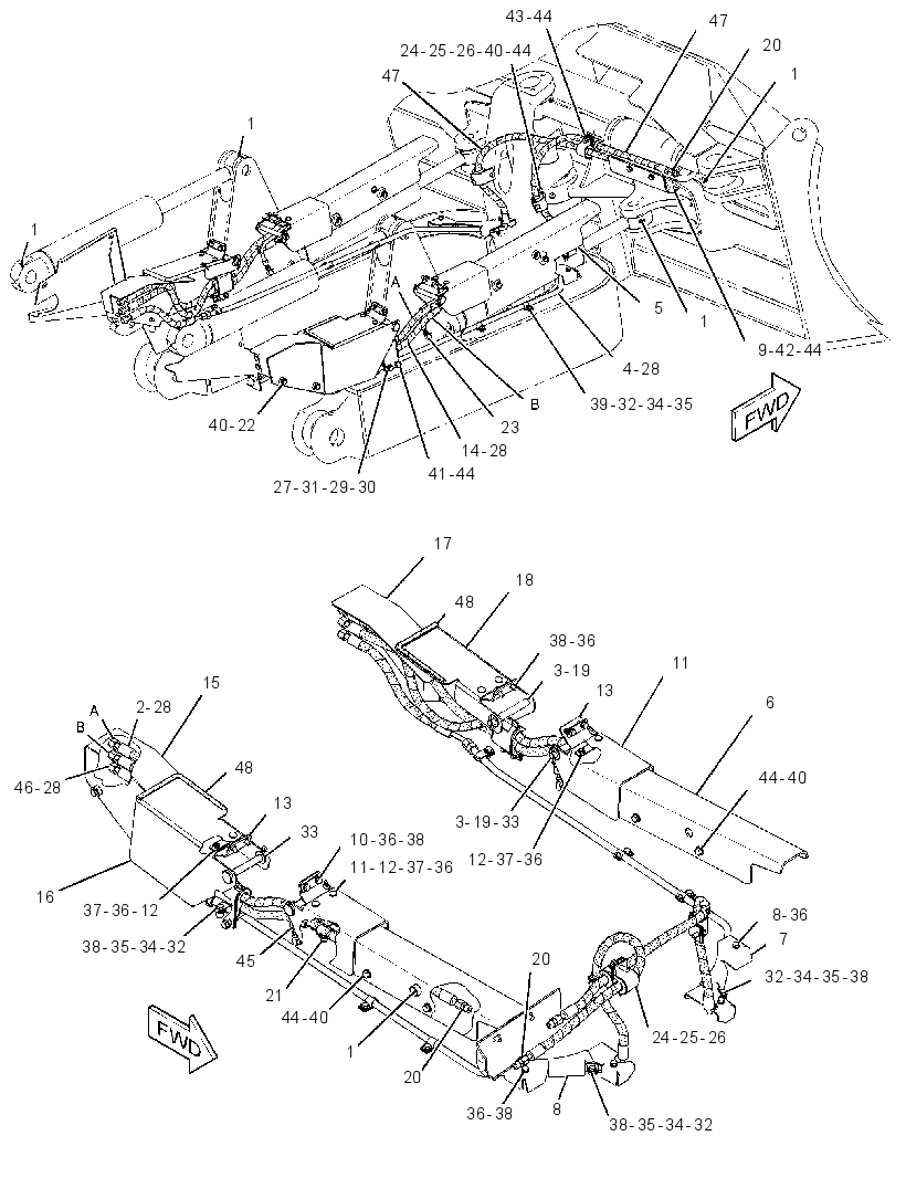 LINES GP-ANGLE & TILT 3240558 CAT