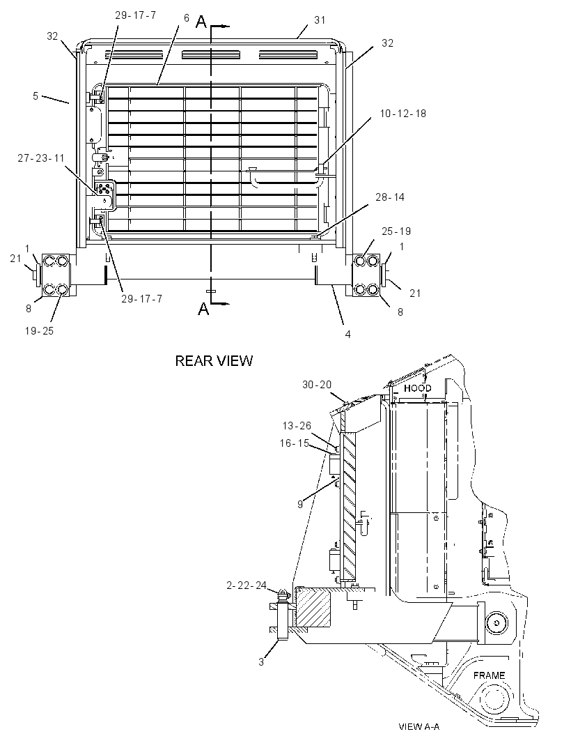 BUMPER GP-REAR 2907072 CAT