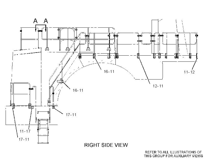 FASTENER GP-HANDRAIL 2466241 CAT