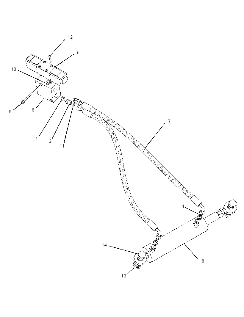 CYLINDER & LINES GP-BROOM 2028990 CAT