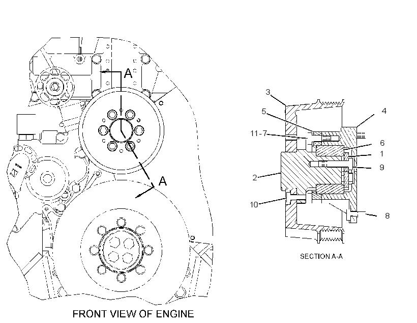 PULLEY GP-FAN 3448474 CAT