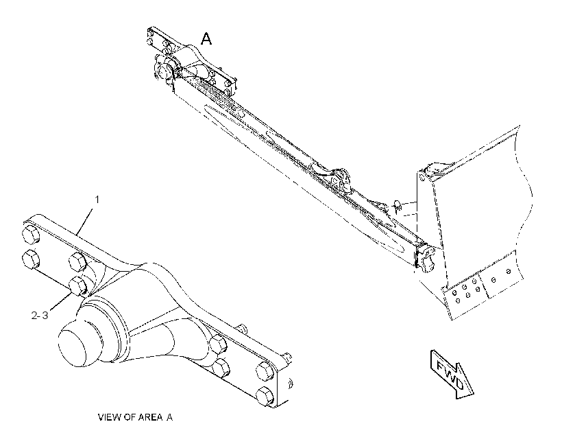 TRUNNION GP-BULLDOZER 2970702 CAT