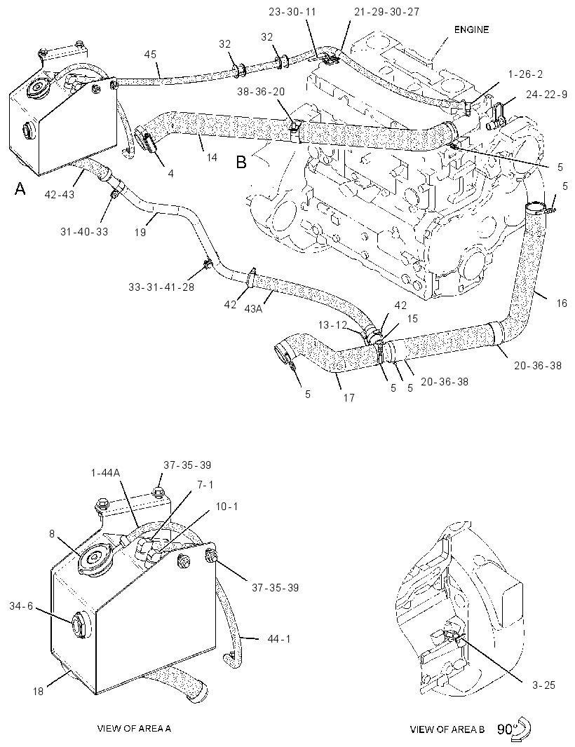TANK & LINES GP-COOLANT 2288659 CAT