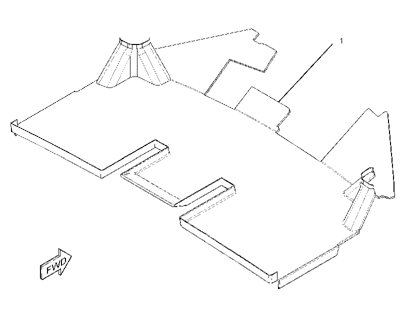 FLOOR MAT GP-CAB 3250126 CAT
