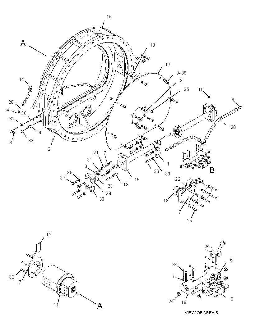 ROTATOR GP-HYDRAULIC 2171423 CAT