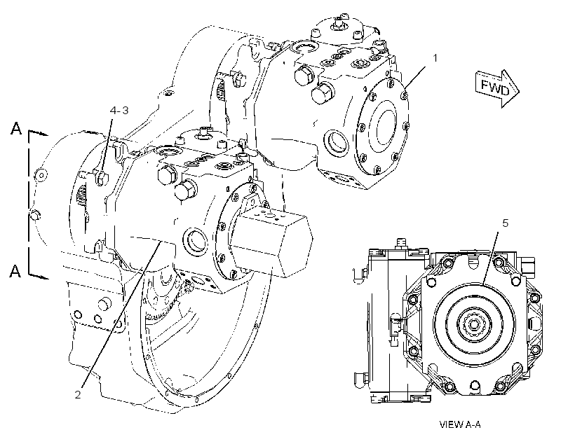 PUMP & MTG GP-POWER TRAIN 2746725 CAT