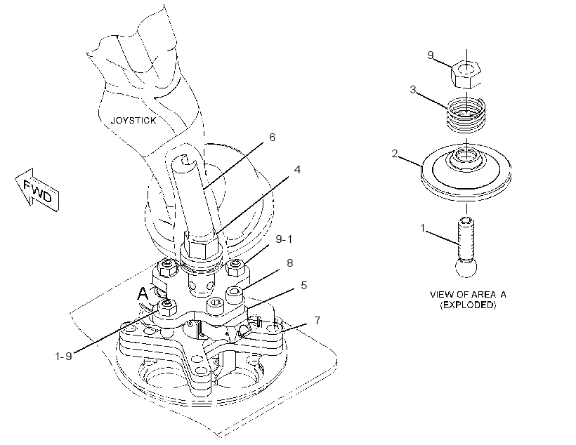 LEVER GP-CONTROL VALVE 2601848 CAT