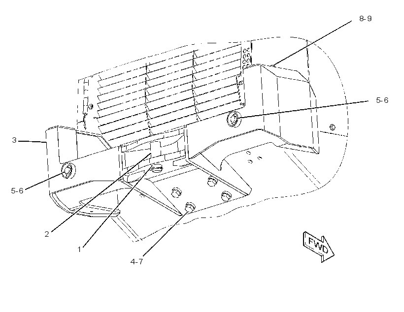 BUMPER GP 2876749 CAT