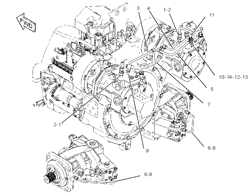 LINES GP-CONTROL 2746728 CAT