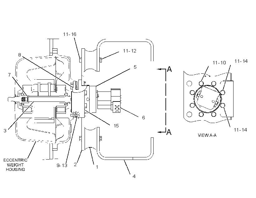 DRIVE GP-SUPPORT & VIBRATORY 1392054 CAT