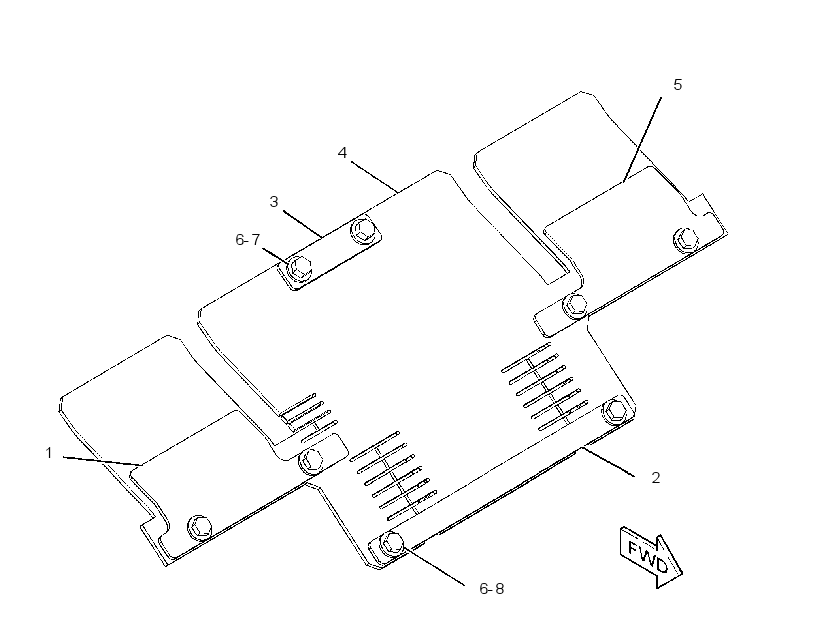 BAFFLE GP 2923297 CAT