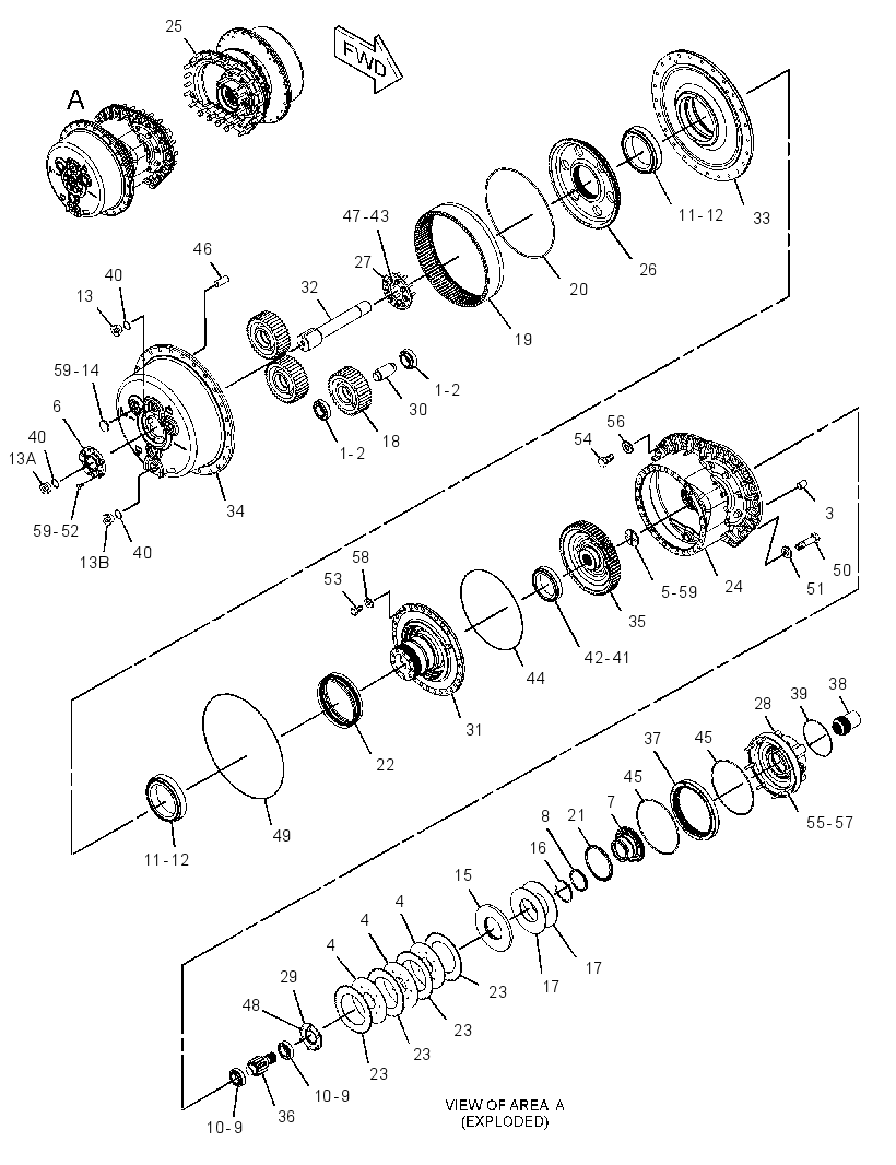FINAL DRIVE & BRAKE GP 2427503 CAT