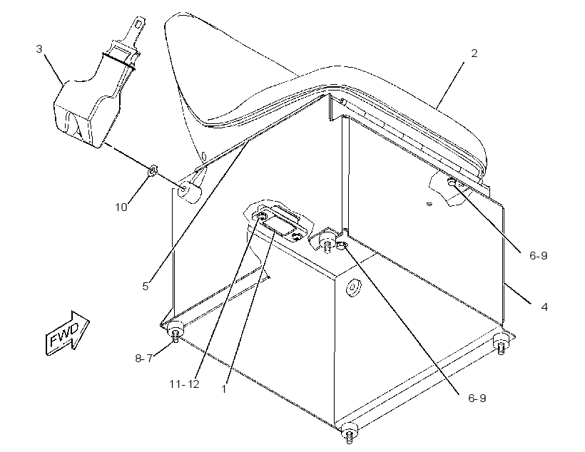 SEAT GP-COMPANION 3021316 CAT