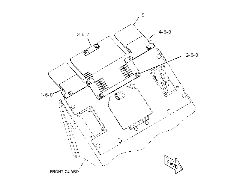 BAFFLE GP 2910786 CAT
