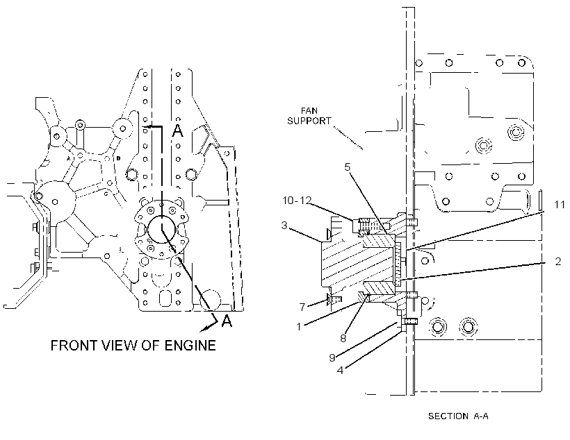 PULLEY GP-FAN 3107251 CAT