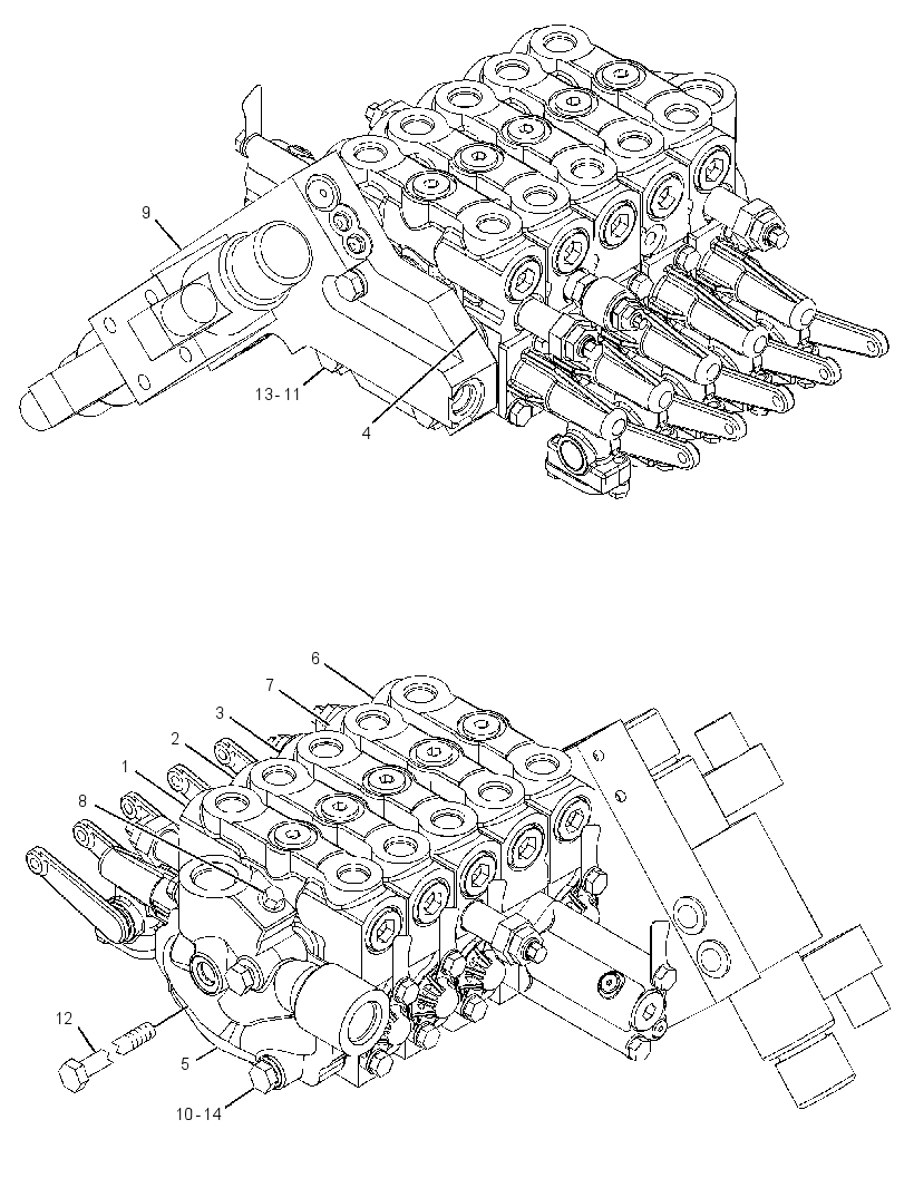 Клапан (секция 5) 2500551 CAT