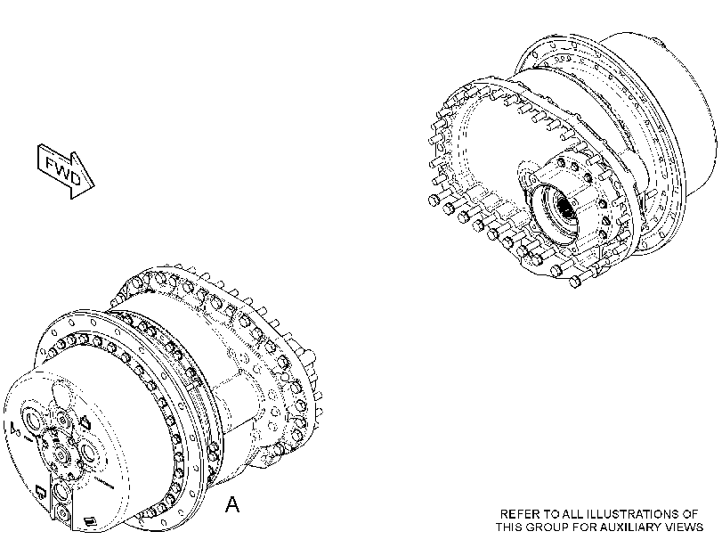FINAL DRIVE & BRAKE GP 3113154 CAT