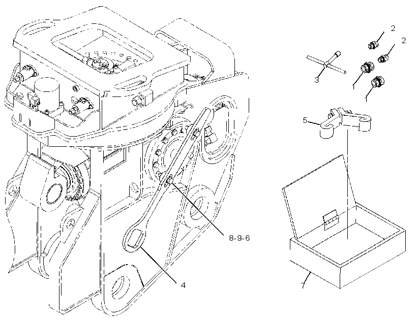 KIT-MAINTENANCE 1705114 CAT