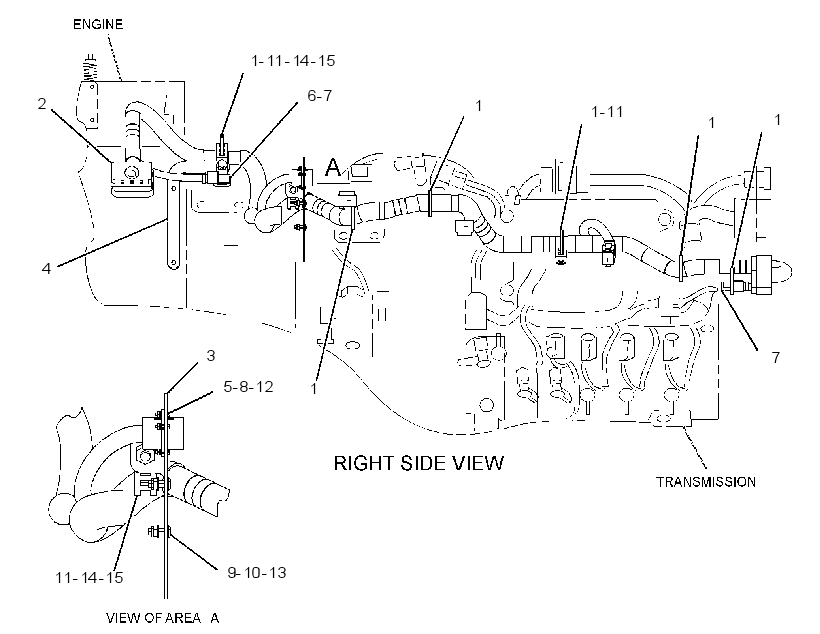 WIRING GP-TRANSMISSION 3367661 CAT