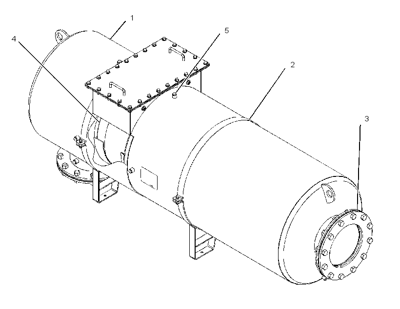 MUFFLER & CONVERTER GP 3345482 CAT