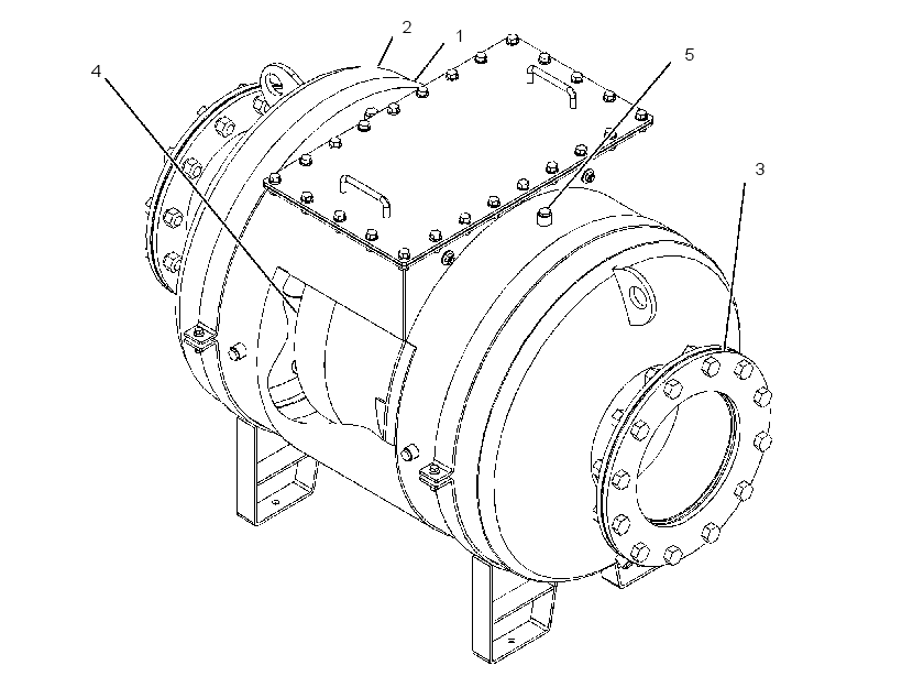 MUFFLER & CONVERTER GP 3351918 CAT