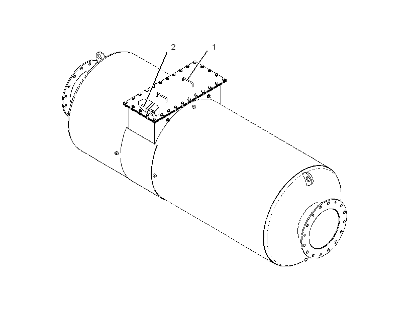 HOUSING GP-MUFFLER & CONVERTER 3329377 CAT