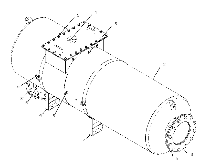 MUFFLER & CONVERTER GP 3345481 CAT