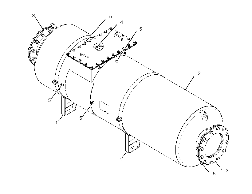 MUFFLER & CONVERTER GP 3345480 CAT