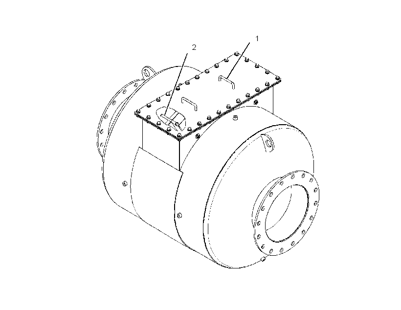 HOUSING GP-MUFFLER & CONVERTER 3329385 CAT