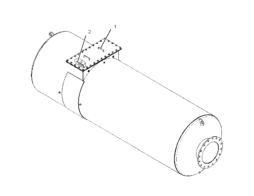 HOUSING GP-MUFFLER & CONVERTER 3329382 CAT