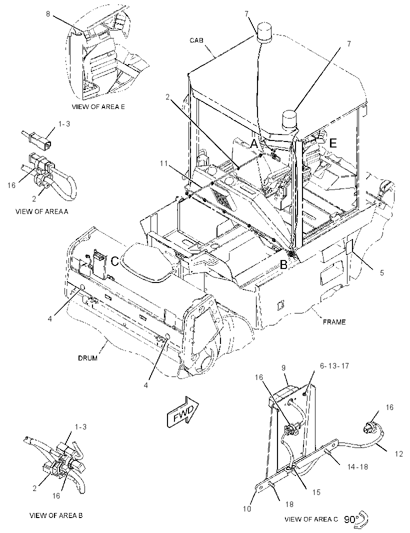 MOUNTING GP-REGISTRATION 2692884 CAT