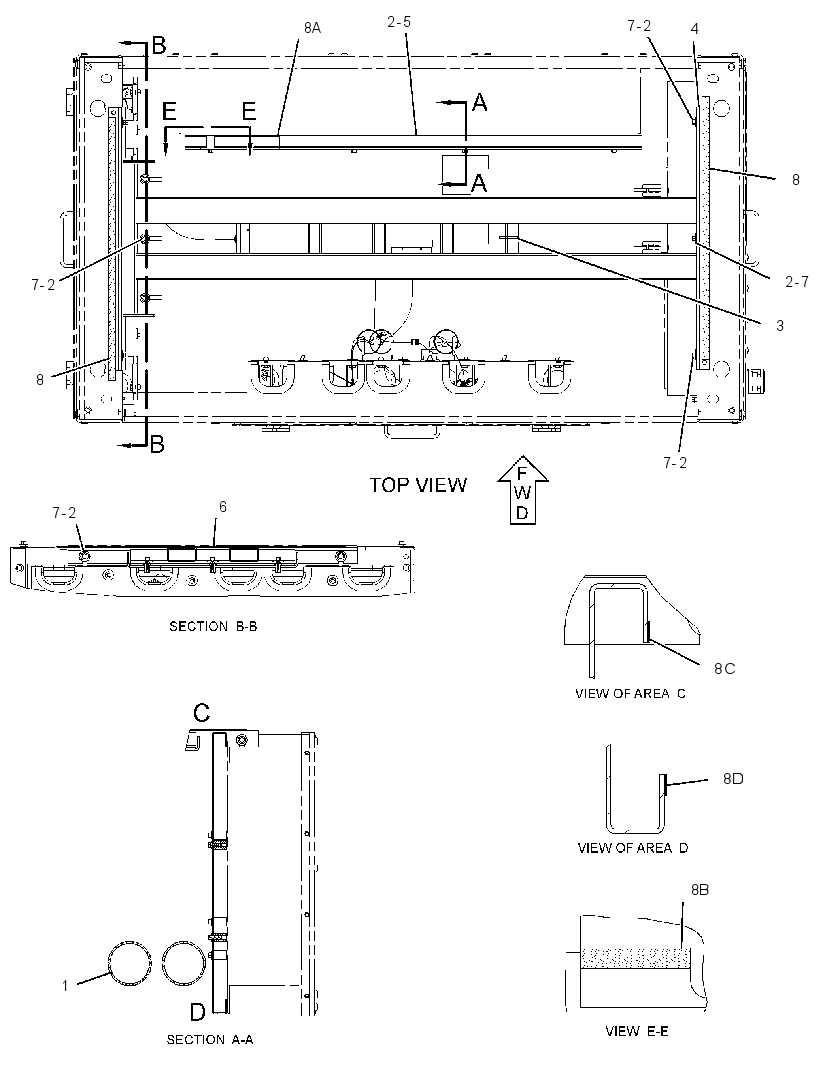 SUPPORT GP-CABLE 3367111 CAT