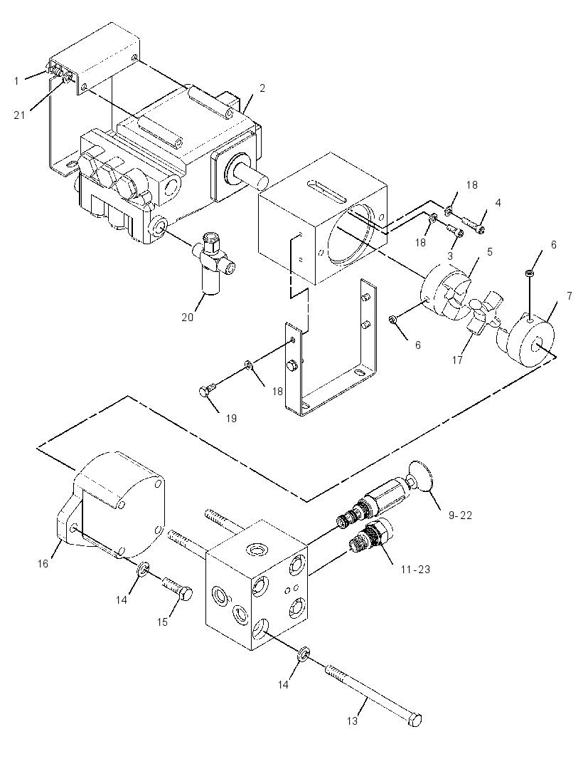 PUMP & MOTOR GP-WATER SPRAY 2177396 CAT