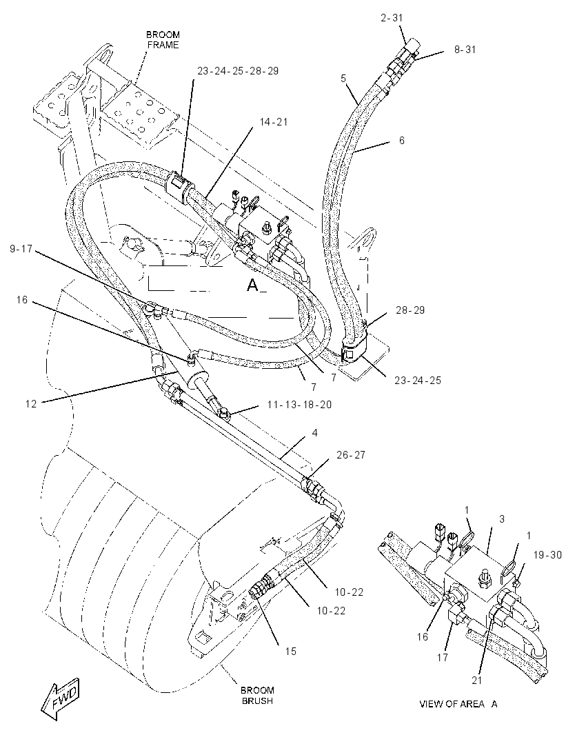 MANIFOLD & LINES GP-HYDRAULIC 2427169 CAT