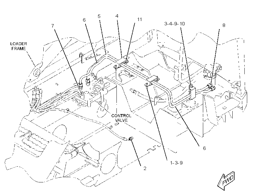 LINES GP-WORK TOOL 3275767 CAT