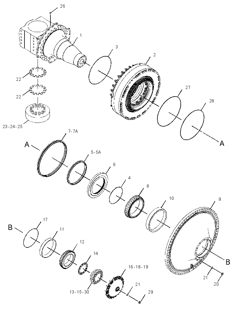 WHEEL & BRAKE GP 2527174 CAT