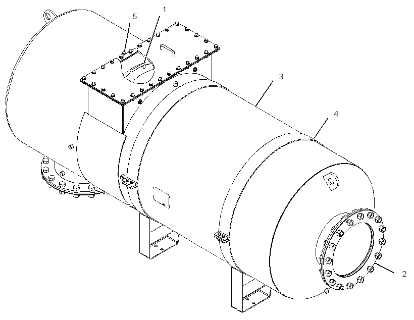 MUFFLER & CONVERTER GP 3329369 CAT
