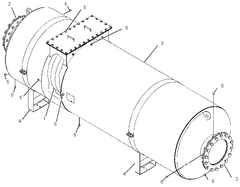 MUFFLER & CONVERTER GP 3329371 CAT