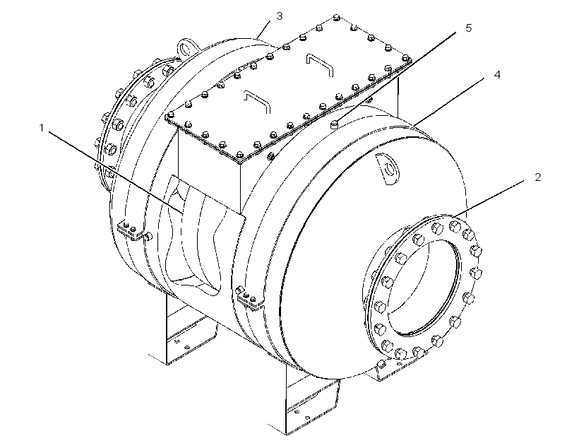 MUFFLER & CONVERTER GP 3329375 CAT