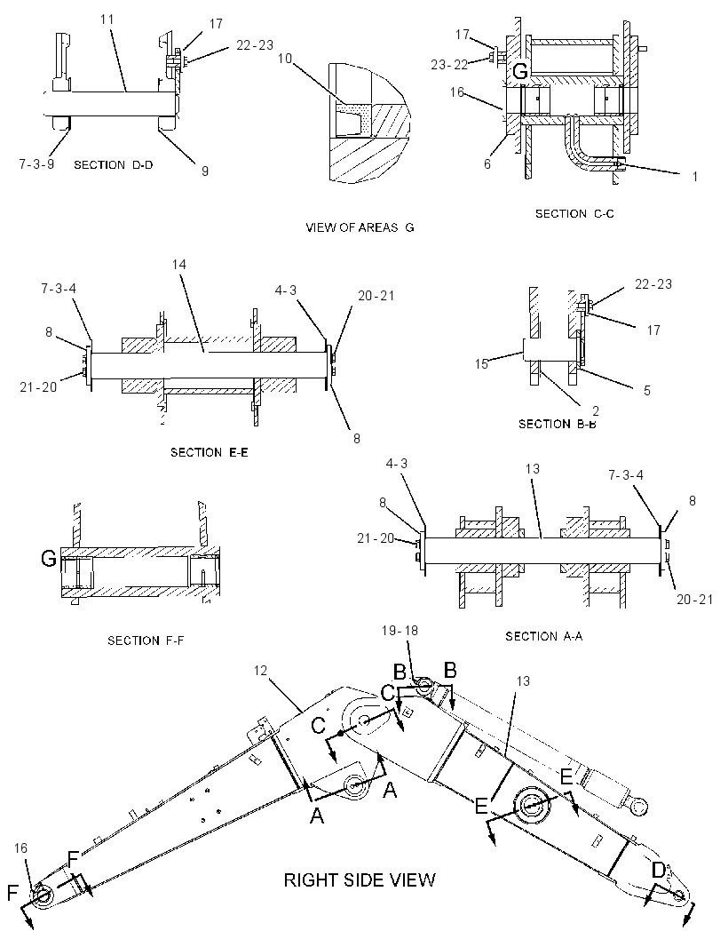 BOOM GP-VARIABLE ADJUSTABLE 3234241 CAT