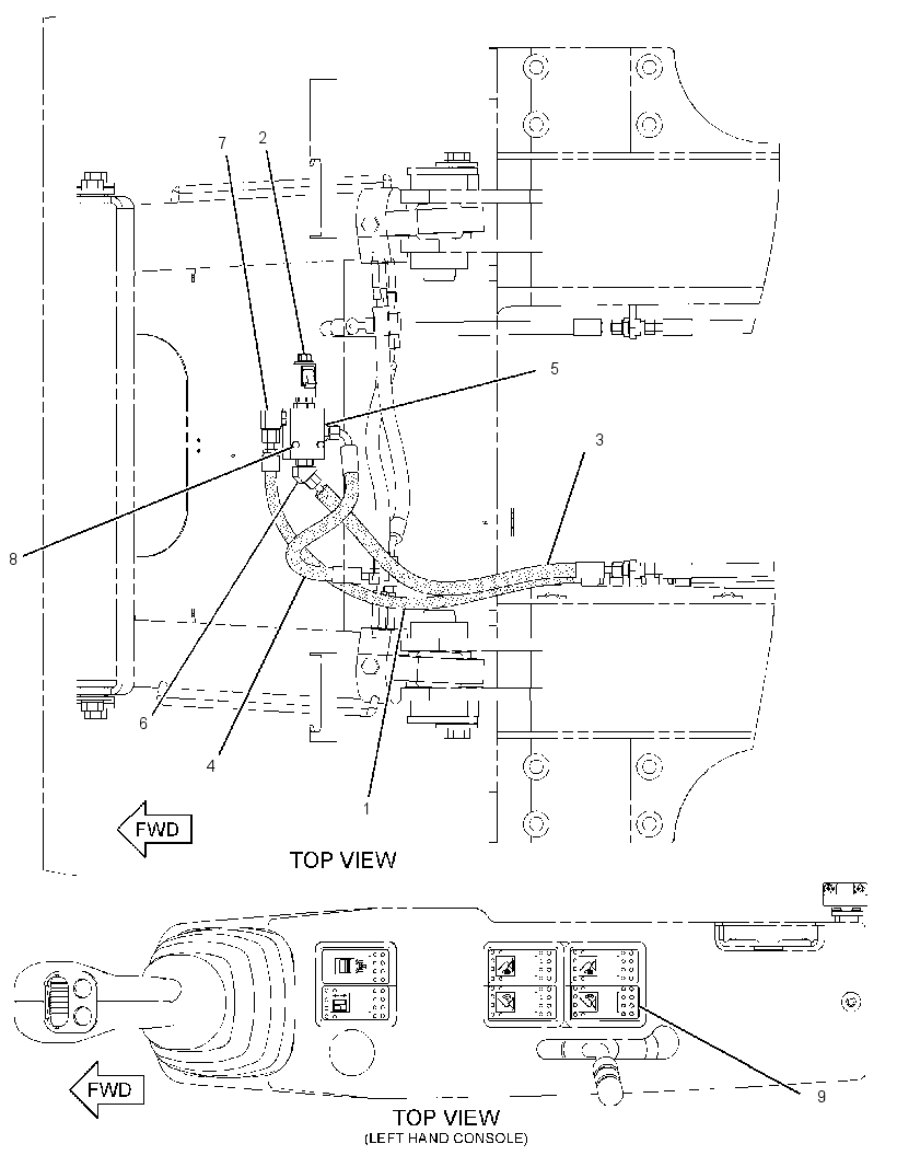 LINES GP-BLADE CYL & VALVE 3407098 CAT