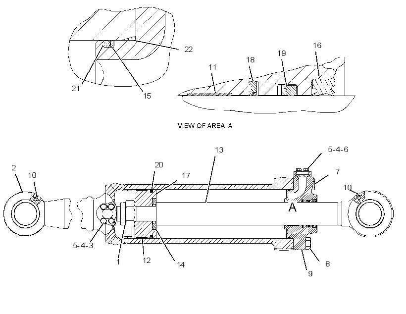 CYLINDER GP-RIPPER TIP 1650102 CAT