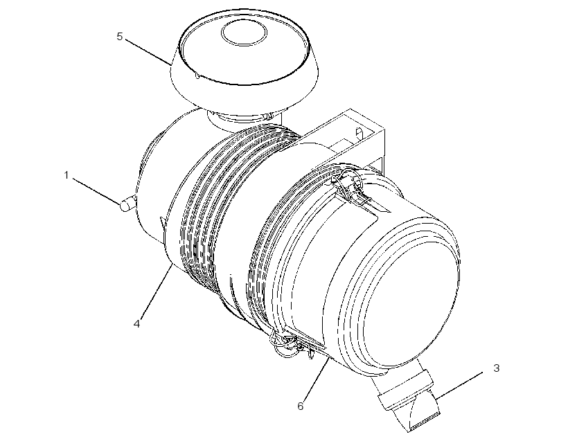 FILTER GP-AIR 2630544 CAT