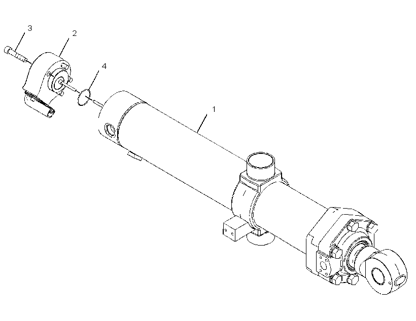 CYLINDER & SENSOR GP-LIFT 2335177 CAT